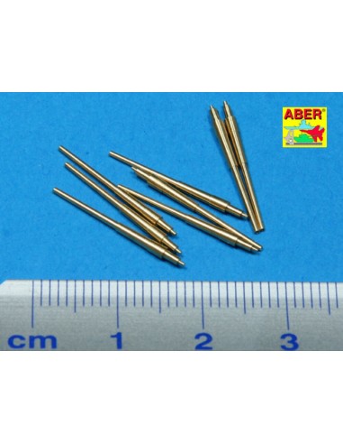 8 pcs 380 mm barrels for Bismarck 
