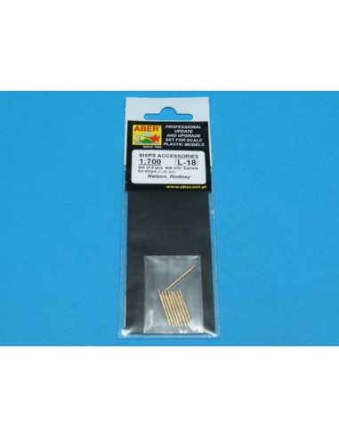 9 pcs 406 mm  barrels for Nelson, Rodney 