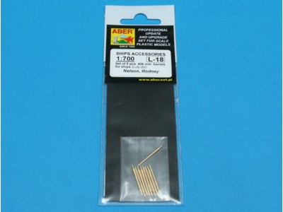 9 pcs 406 mm  barrels for Nelson, Rodney 