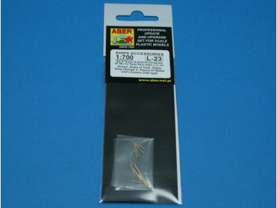 16 pcs 133mm barrels for King George V 