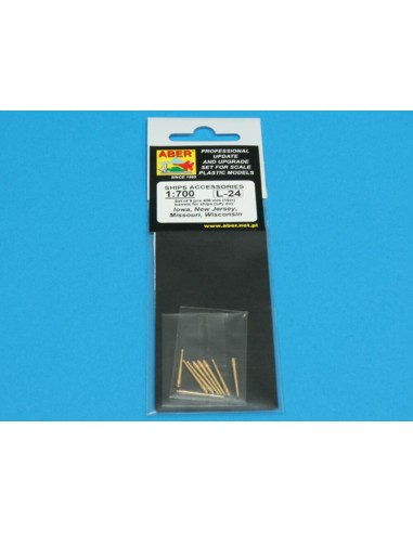 Set of 9 pcs 406 mm barrels for Missouri 