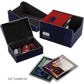 STAR WARS: UNLIMITED TWIN SUN SOFT CRATE - CARD BACK BLUE