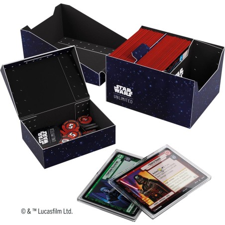 Soft Crate : Logo - TWIN SUN SOFT CRATE - CARD BACK BLUE