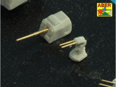 Set of Barrels for Narvic classe destroyers type 1936A: 150mm x 5; 37mm x 8; 37mm(M42) x 10; 