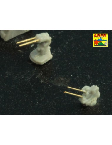 Set of Barrels for Narvic classe destroyers type 1936A: 150mm x 5; 37mm x 8; 37mm(M42) x 10; 