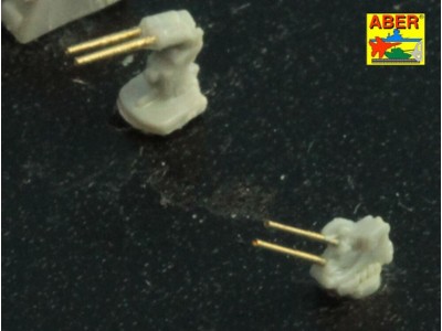 Set of Barrels for Narvic classe destroyers type 1936A: 150mm x 5; 37mm x 8; 37mm(M42) x 10; 