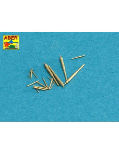 Set of Barrels for Narvic classe destroyers type 1936A: 150mm x 5; 37mm x 8; 37mm(M42) x 10; 