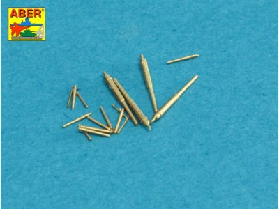 Set of Barrels for Narvic classe destroyers type 1936A: 150mm x 5; 37mm x 8; 37mm(M42) x 10; 
