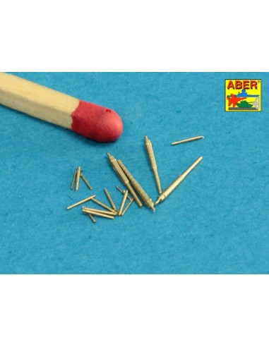 Set of Barrels for Narvic classe destroyers type 1936A: 150mm x 5; 37mm x 8; 37mm(M42) x 10; 