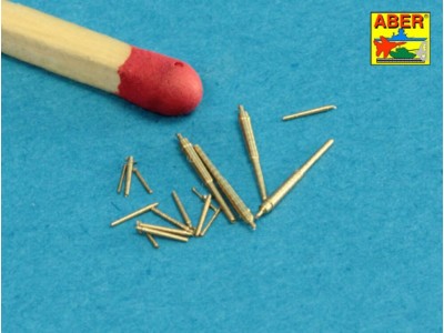 Set of Barrels for Narvic classe destroyers type 1936A: 150mm x 5; 37mm x 8; 37mm(M42) x 10; 