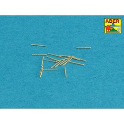 Set of 20 pcs 20 mm L/65 Breda gun barrels for Italian Navy ships 