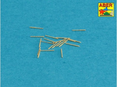 Set of 20 pcs 20 mm L/65 Breda gun barrels for Italian Navy ships 