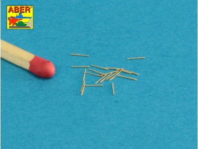 Set of 20 pcs 20 mm L/65 Breda gun barrels for Italian Navy ships 