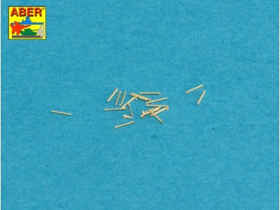 Set of 18 pcs 20 mm L/65 C/38 gun barrels for German war ships 