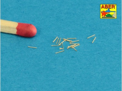 Set of 18 pcs 20 mm L/65 C/38 gun barrels for German war ships 