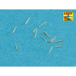 Set of 16 pcs 3,7 cm Flak 42 gun barrels for German war ships  2