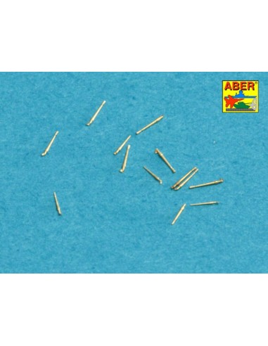 Set of 16 pcs 3,7 cm Flak 42 gun barrels for German war ships 
