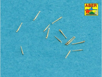 Set of 16 pcs 3,7 cm Flak 42 gun barrels for German war ships 