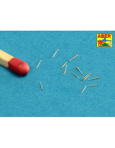 Set of 16 pcs 3,7 cm Flak 42 gun barrels for German war ships 