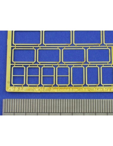 Windows, doors, hatch jambs (1 selection) 