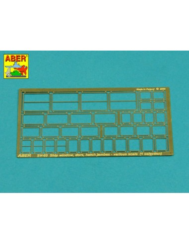 Windows, doors, hatch jambs (1 selection) 