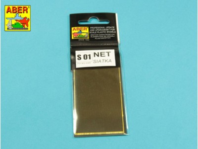 Nets and drilled plates ( 18 models -80x45mm ) 