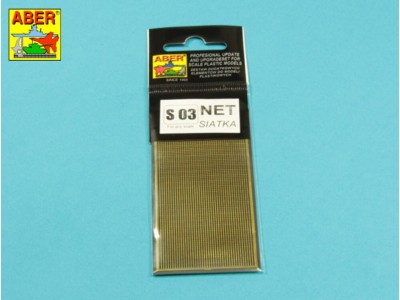 Nets and drilled plates ( 18 models -80x45mm ) 