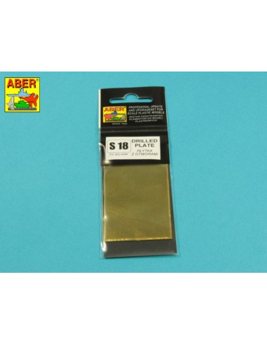 Nets and drilled plates ( 18 models -80x45mm ) 