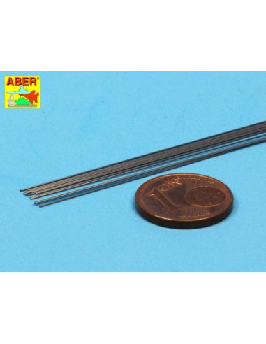 Steel round 0,3mm length 250mmx12pcs 