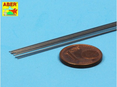Steel round 0,3mm length 250mmx12pcs 