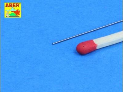 Steel round 0,4mm length 250mmx12pcs 