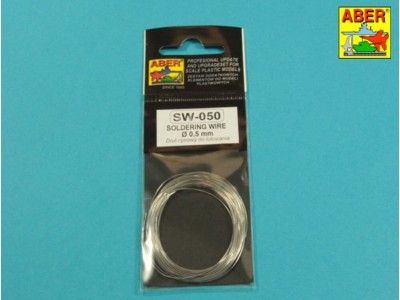 Soldering wire diameter 0,50mm length 5m 