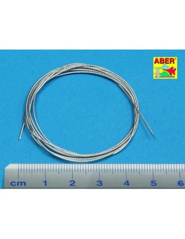Stainless Steel Towing Cables O 0,6mm, 1 m long 