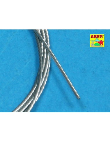Stainless Steel Towing Cables O 0,6mm, 1 m long 