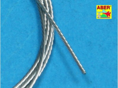 Stainless Steel Towing Cables O 0,6mm, 1 m long 