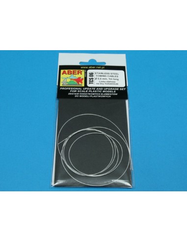 Stainless Steel Towing Cables O 0,6mm, 1 m long 