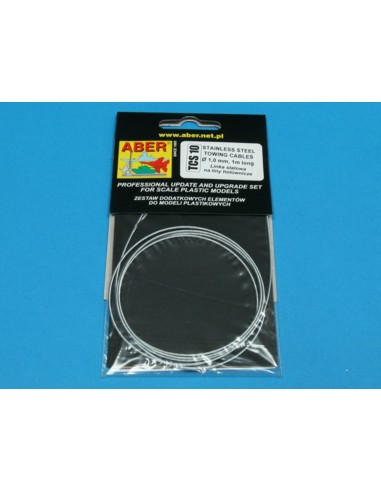 Stainless Steel Towing Cables O 1,0 mm, 1 m long 