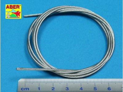 Stainless Steel Towing Cables O 1,5 mm, 1 m long 