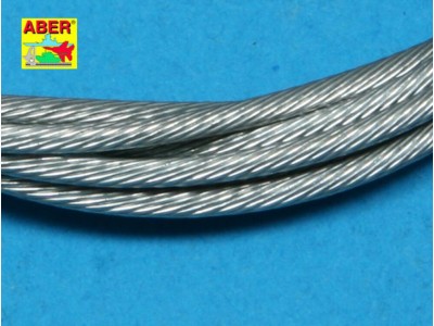 Stainless Steel Towing Cables O 1,5 mm, 1 m long 