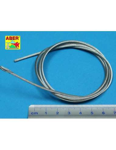 Stainless Steel Towing Cables O 2,0 mm, 1 m long 