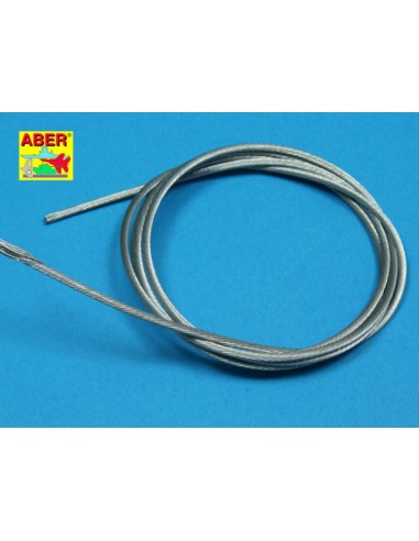 Stainless Steel Towing Cables O 2,0 mm, 1 m long 