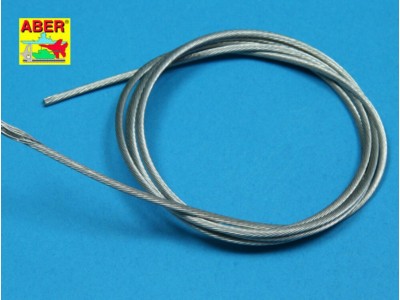 Stainless Steel Towing Cables O 2,0 mm, 1 m long 