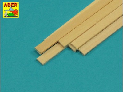 Limewood slats 1,5 x 6 x 245mm x 7 pcs. 