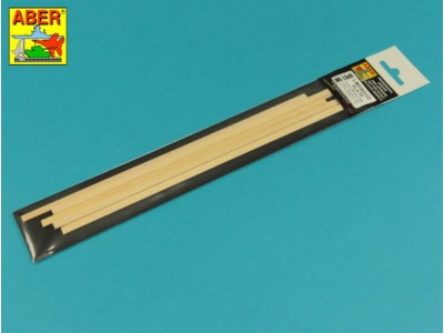 Limewood slats 1,5 x 6 x 245mm x 7 pcs. 