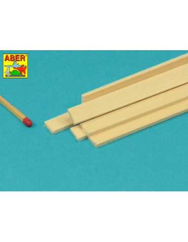 Limewood slats 2 x 8 x 245mm x 8 pcs. 
