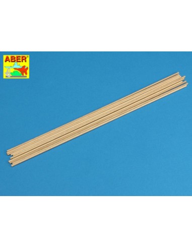 Wood round rods 2mm 