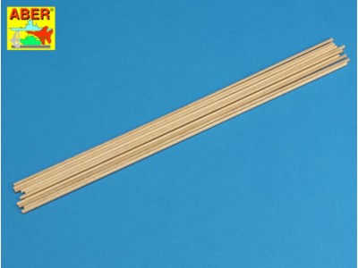 Wood round rods 2mm 