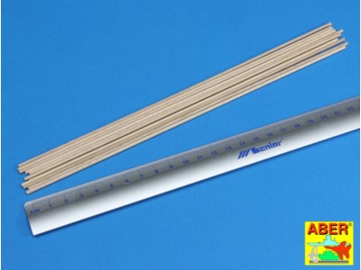 Wood round rods 2mm 