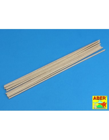 Wood round rods 3mm 