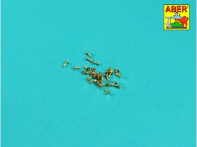 Turned Hexagonal bolts (1,34x1,60mm) x 30 pcs. 